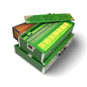 Harmonium National Music Premium Special Edition 2 Line Portable - Matte Green