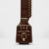 dilruba instrument closeup shot of the back