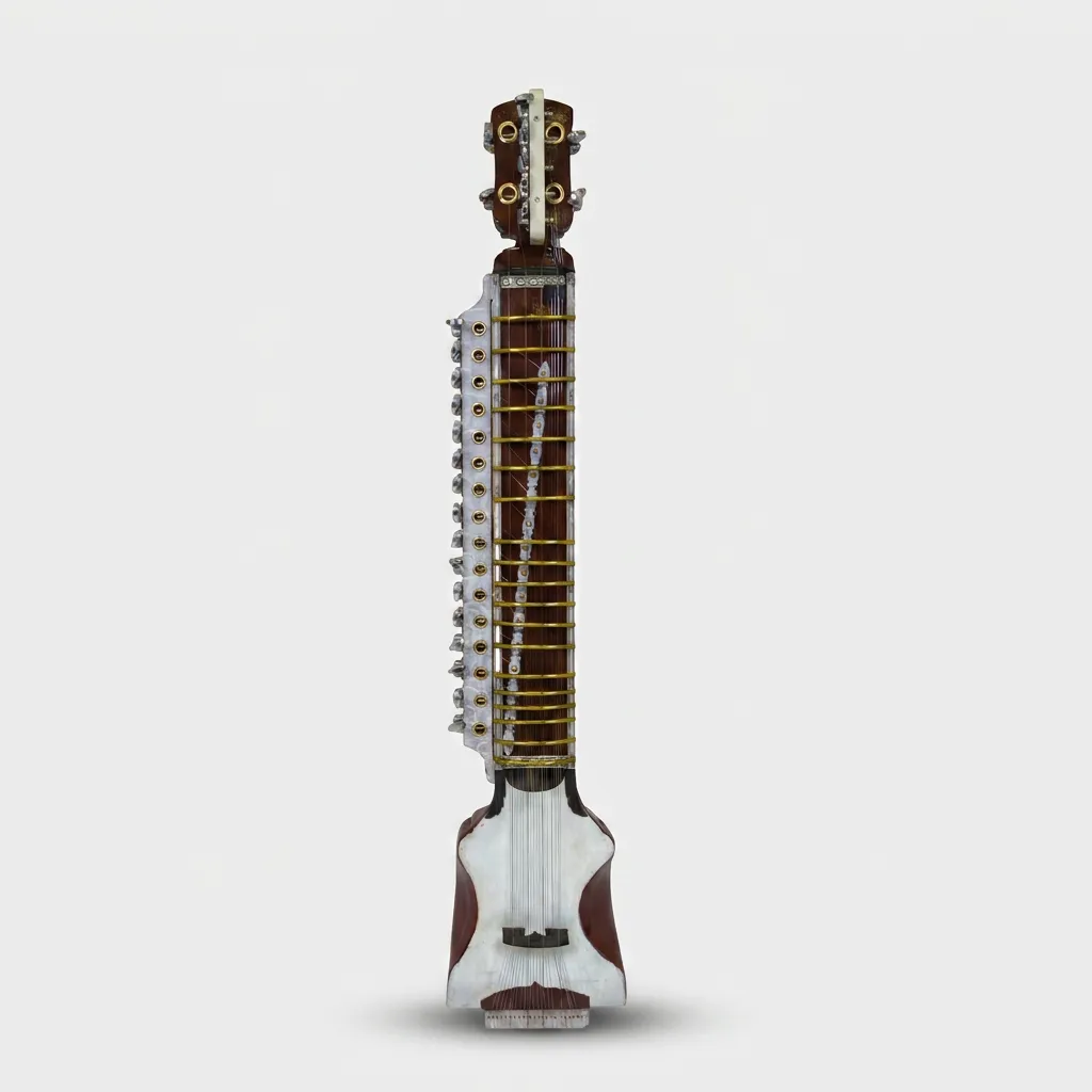 dilruba musical instrument front view